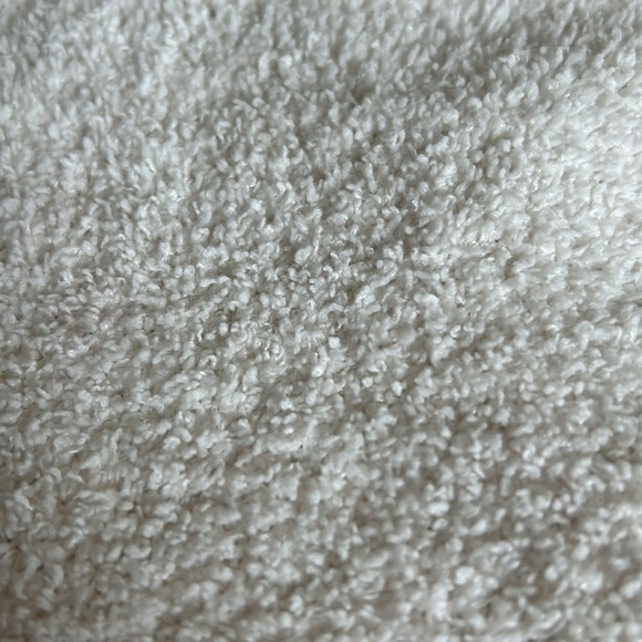 Fuzzy Teddy White Pajama Pants - Picture 3 of 5